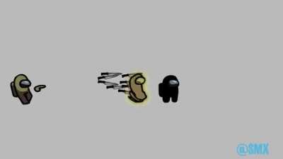 Another among us kill animation