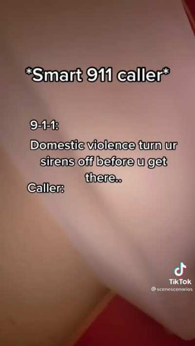 Emergency Operator immediately understands a woman&rsquo;s coded way of asking for help