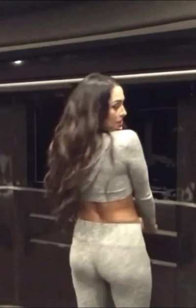 Nikki Bella shaking ass
