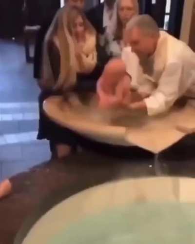 That's not how you hold the baby