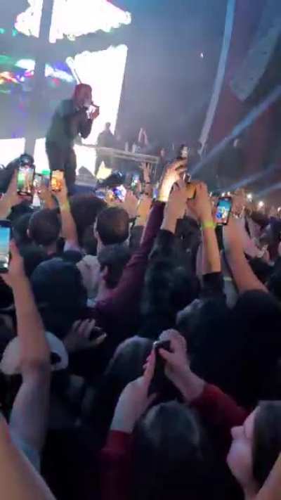 Video I took of Trippie preforming Matt Hardy 999 in Chicago last night