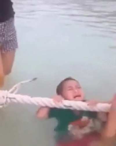 While I try not to drown