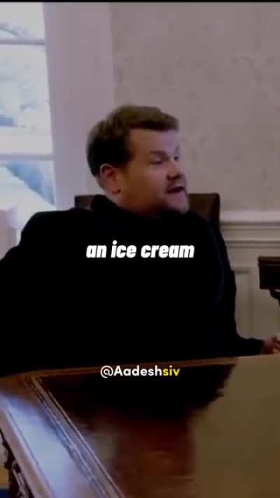 fastest ever ice cream delivery to Joe Biden's Whitehouse