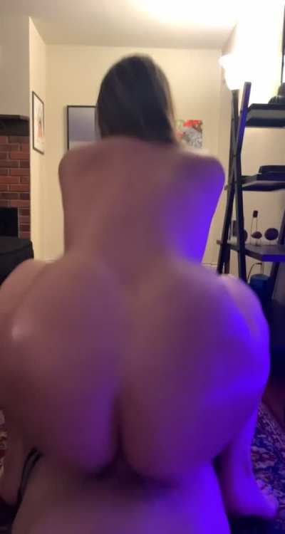 Squat riding with my 50” ass