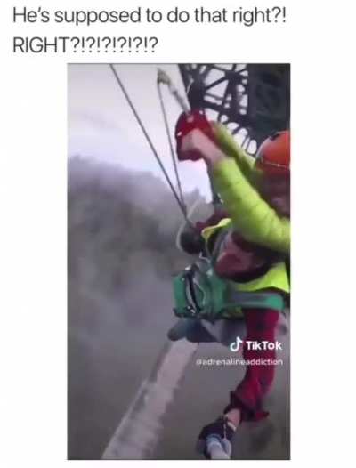 Was he supposed to do that