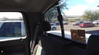 Public car Blowjob