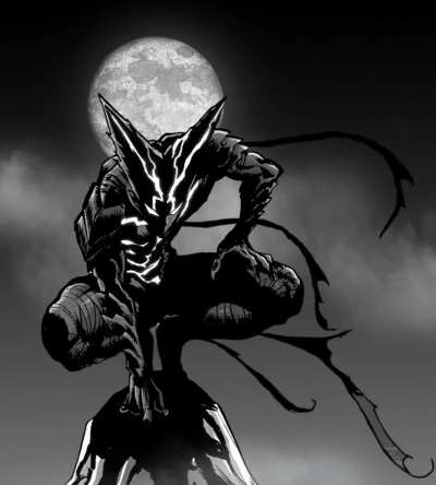 Animation manga-panel (chapter 151) "Awakened Garou"