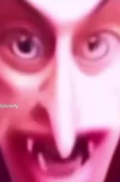 He gonna suck sum blood