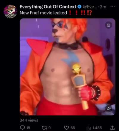 New Fnaf movie leaked❗️❗️‼️⁉️