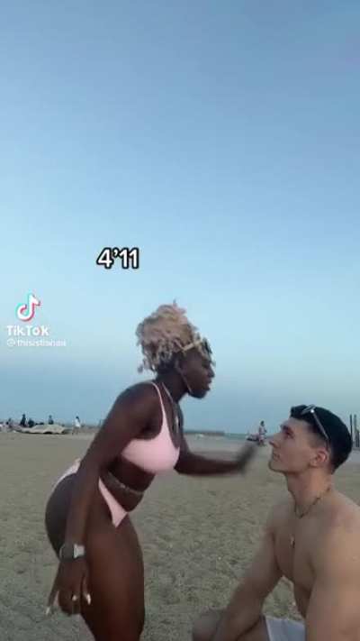 When Your Short Girlfriend Tries to Start a Fight