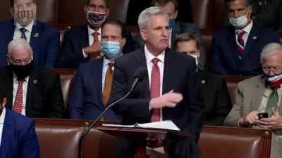 Rep McCarthy: &ldquo;Nobody elected Joe Biden to be FDR&rdquo; / Rep Ocasio Cortez: &ldquo;I did&rdquo;