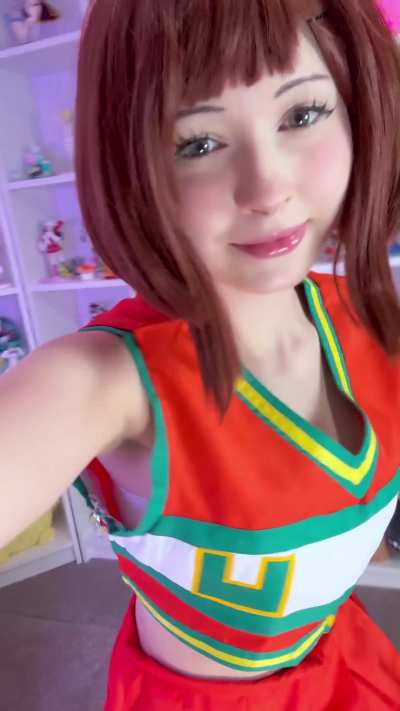 Uraraka shows you this...wyd? (My Hero Academia Cosplay)