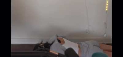 Bounces when she falls
