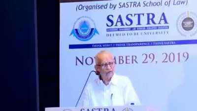 &ldquo;Enough is enough, a temple shall come&rdquo; K Parasaran, 92 years old senior lawyer &amp;amp; an erudite Hindu scholar who fought the Ram Janmabhoimi case, the Ram Setu case and the Sabarimala case, talking about his experience after the judgement was delivered. 