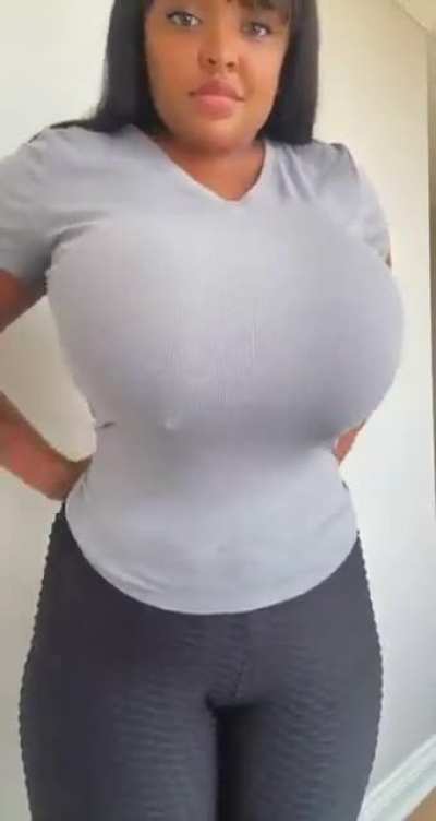 Looks like a shirt stuffed with ballons