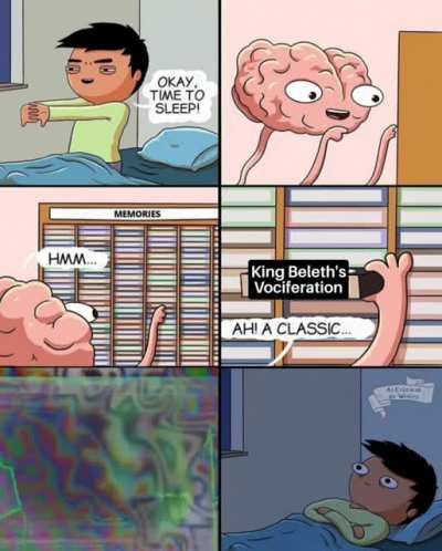 Goddammit brain
