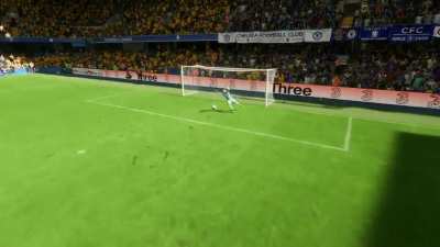 I know it's career mode but I'd probably delete the game if that would go in my goal