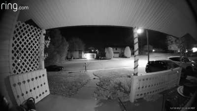 Me and my husband are drunk and wanted to see how much our neighbors could hear outside our house. Turns out it&rsquo;s a-lot.