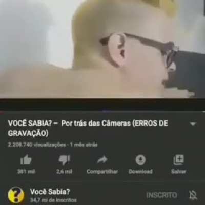 V&iacute;deo original por favor. Tentei ca&ccedil;a no YouTube mais eu n&atilde;o achei