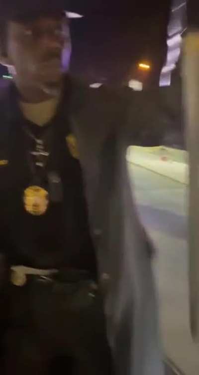 Don't want to "F*ck around and Find out" with this security guard
