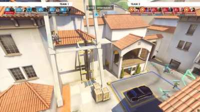 "you see that mercy? hold my beer"
