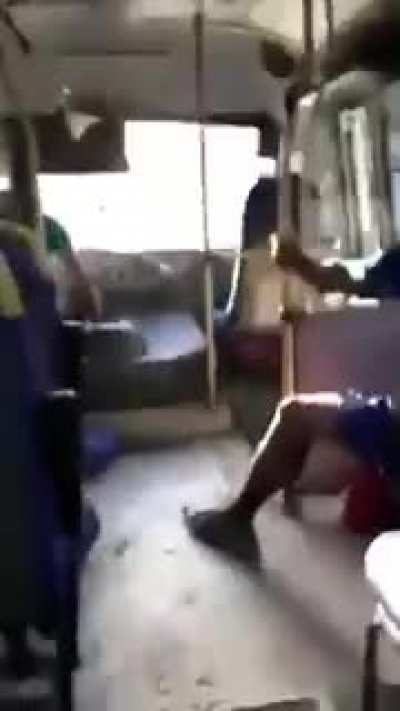 They stole a bus