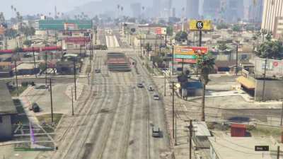 Decided to go AFK for a bit in a solo lobby, I used my SUV service and this happened&hellip;