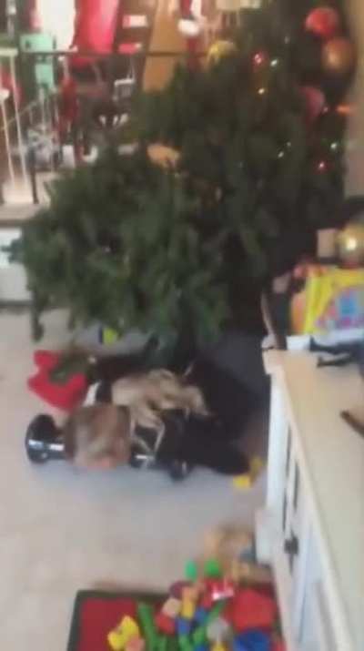 Mounting a hover board upside down
