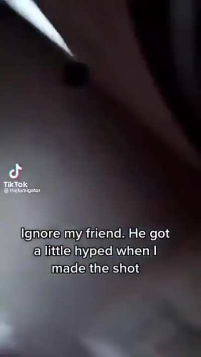 Bro got a little too excited 