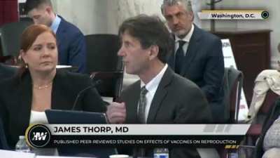 Dr. James Thorp: &ldquo;What I have seen in my clinical practice has been a substantial increase of infertility, miscarriage, fetal death and fetal malformation.&rdquo;