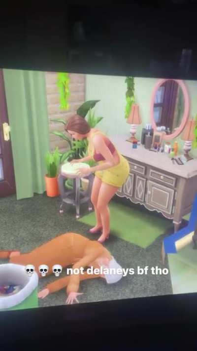 my sim&rsquo;s new boyfriend doesn&rsquo;t seem to care about her poor elderly mother passing away&hellip;