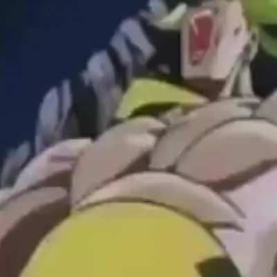 INT Broly enjoying his time with Goku after being under his 200% lead.