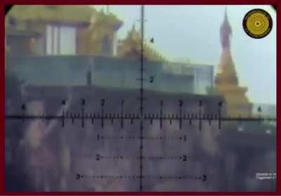 More footage of KNDF snipers working against Junta forces.
