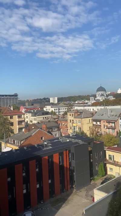 Lithuania alarm test in Kaunas