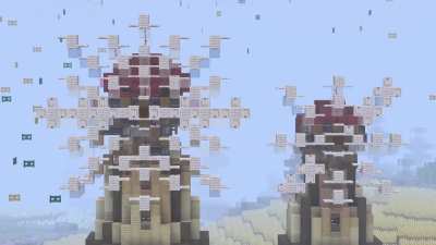 *FINAL UPDATE?* Mumbo Inspired "FULL SIZED" Windmill designs! | (+ fancy visuals)