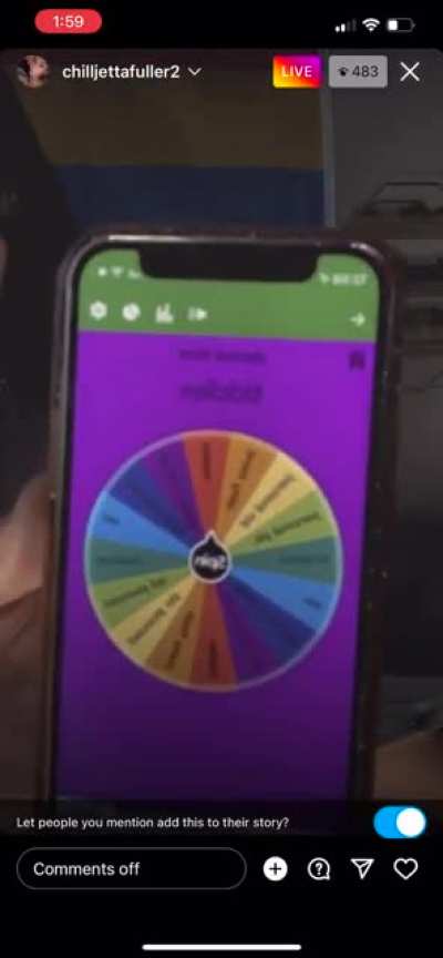Ig live - chilljettafuller2