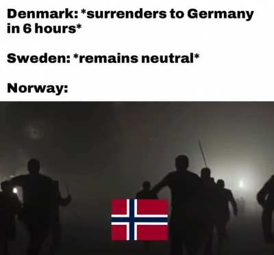 No one can say Norway didn&rsquo;t go down swinging