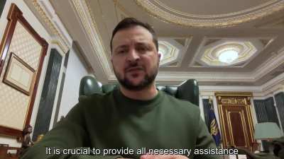 "For every "Shahed" drone, for every Russian missile, there will be a fair responsibility of the terrorist state. Both political and very practical." - President Zelenskyy's address, 30th December 2023