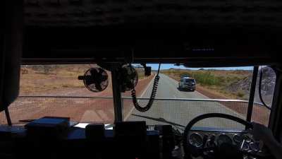 This is what it&rsquo;s like driving a roadtrain in the Pilbara in WA.