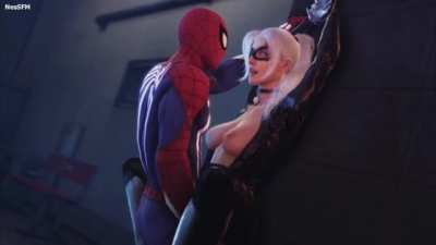 Black Cat x Spider-Man (Nes) [Spider-Man, Marvel]