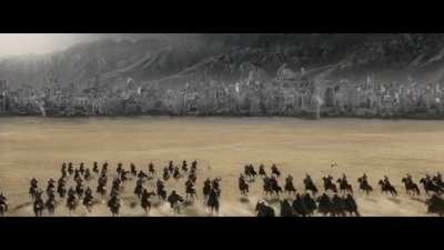 Pippin Singing Scene Except Instead of Denethor it's a Turtle