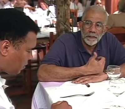 Even in his deteriorating health, Muhammad Ali never lost his sense of humor. In 1996, Ed Bradley interviewed Muhammad Ali for "60 Minutes." In a classic moment from the interview, Ali, with the help of his wife, Lonnie Ali, pulls a fast one on Bradley.