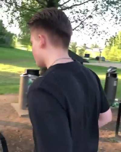 Damn bro, he's so crazy😐