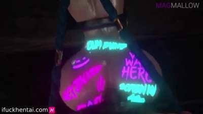 Fucking Jinx Anal and Filling Her Up