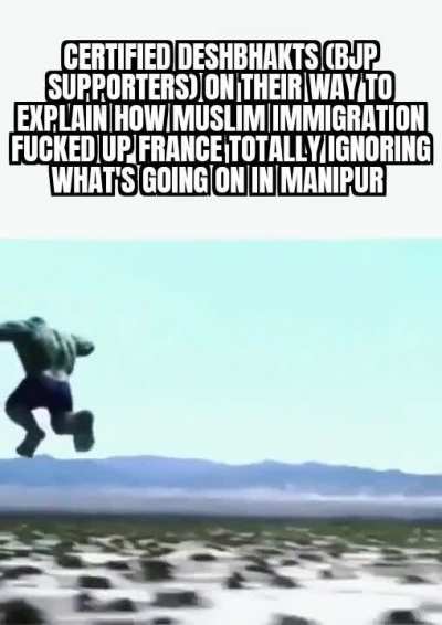 Idk what's happening in Manipur but it's surely Nehru's fault 👍