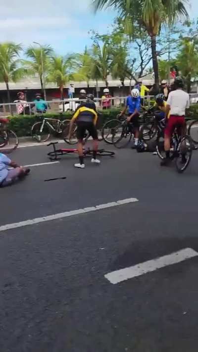 parang ang prone talaga sa accident kapag naka fixie