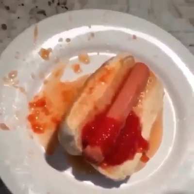 Too much ketchup