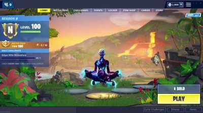 Anyone else think galaxy scout should have a lobby animation like this? (I couldn&rsquo;t find an empty c2 s3 background so I improvised with this)