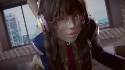 Dva doggystyle (exprational) [Overwatch]