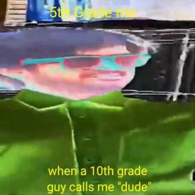 Now I'm a "DUDE"